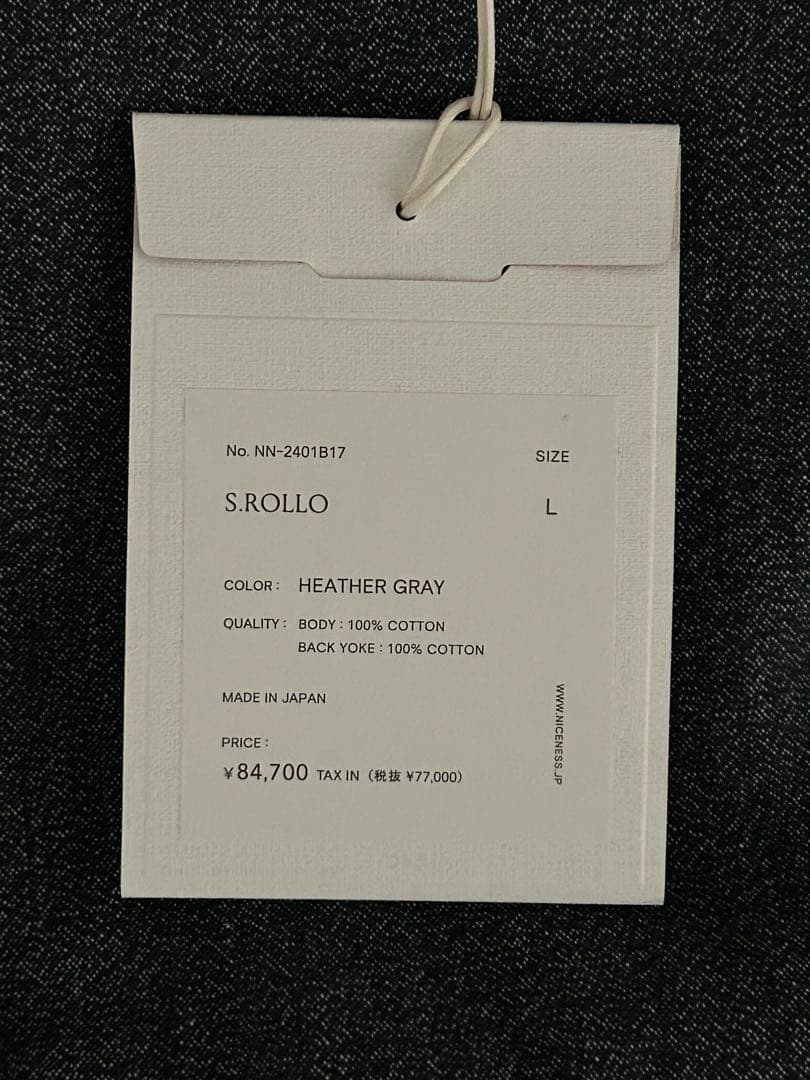 ジャケット・アウター NICENESS S.ROLLO L