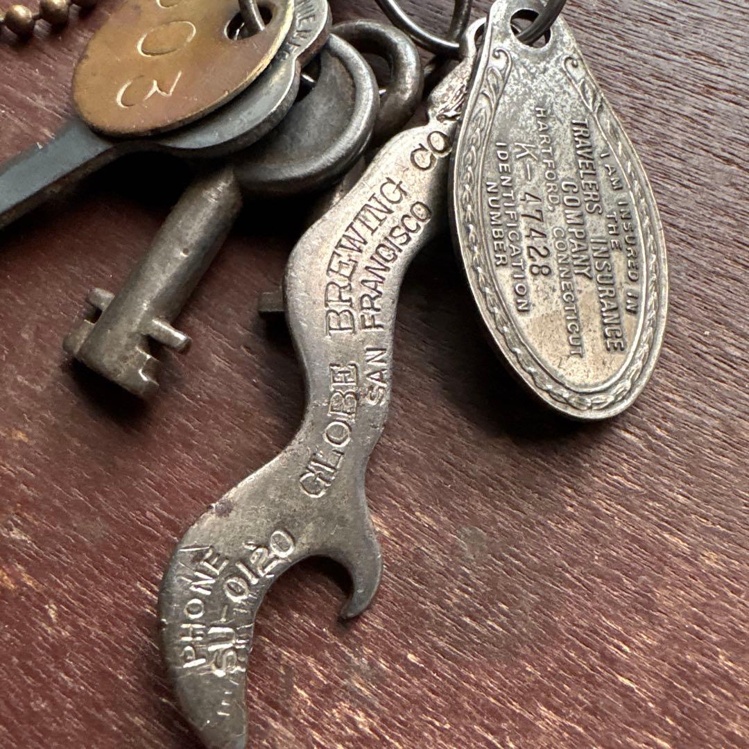 US JUNK KEY-CHAINS／Antique ＆Vintage