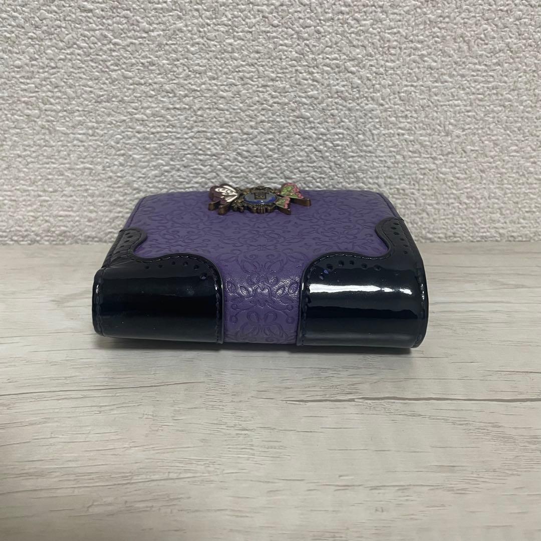 ANNA SUI 財布 鬼滅の刃コラボ 二つ折り財布 胡蝶三姉妹