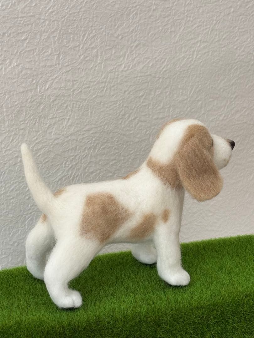 ビーグル犬 羊毛フェルト　ハンドメイド