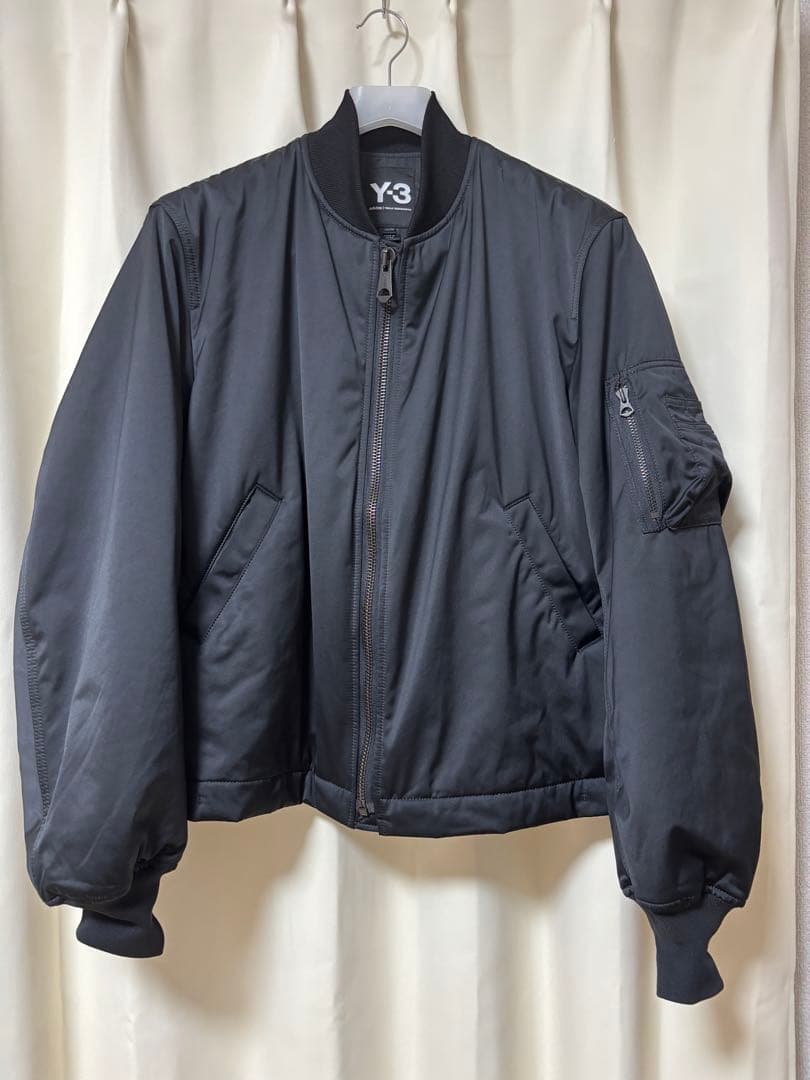 Y-3 爆走黒鴉 ワイスリー y3 ボンバー ジャケット ブルゾン プリマロフト
