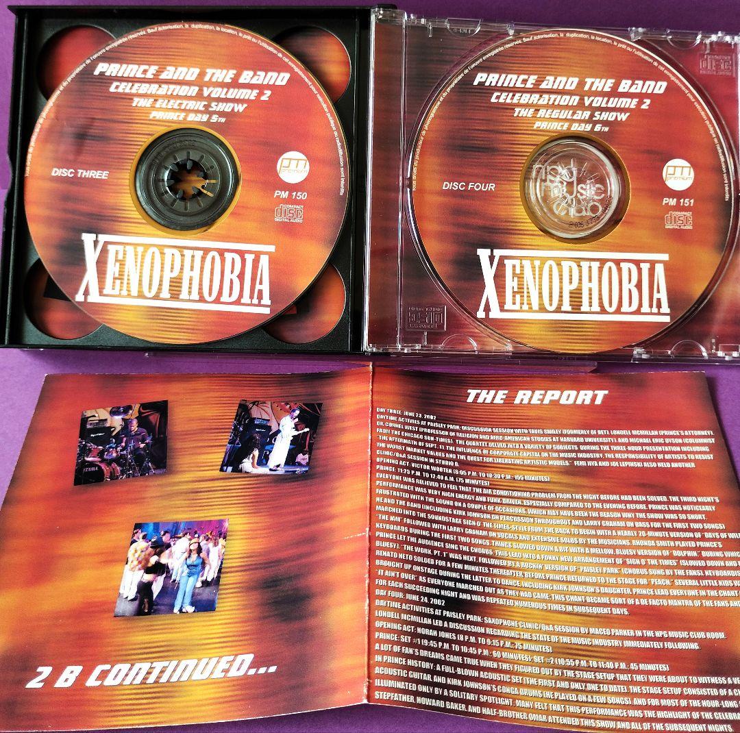 Prince and The Band Xenophobia 4枚組CD 洋楽