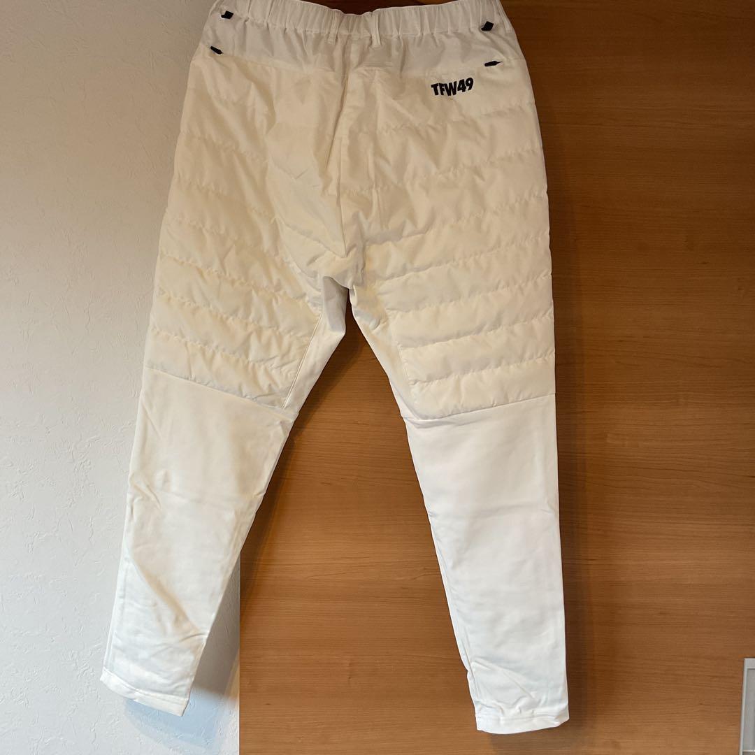 た*)様 TFW49 SHIELD WARMER PANTS サイズL 白　サン