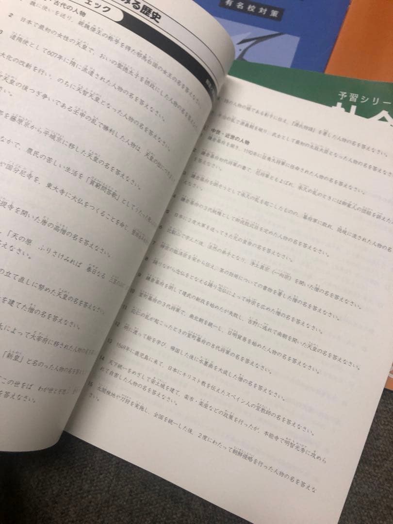 改訂新版　2024年度受験　四谷大塚 ６年予習　有名校 /演習　国算理社　中古