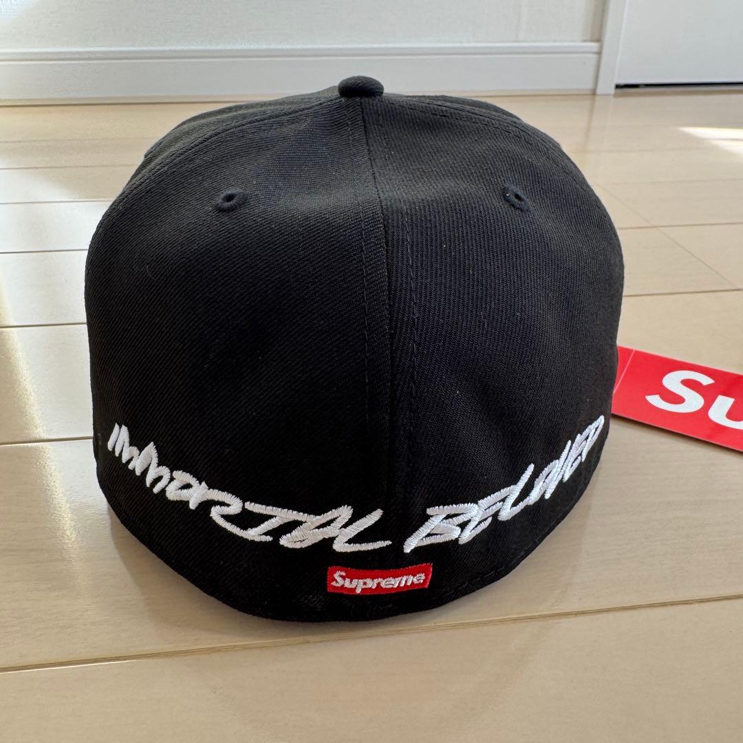美品 Supreme ニューエラ キャップ ブラック フューチュラ シュプリーム