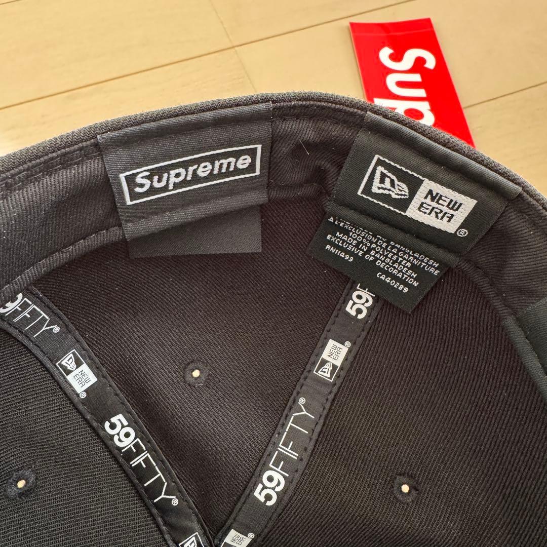 美品 Supreme ニューエラ キャップ ブラック フューチュラ シュプリーム