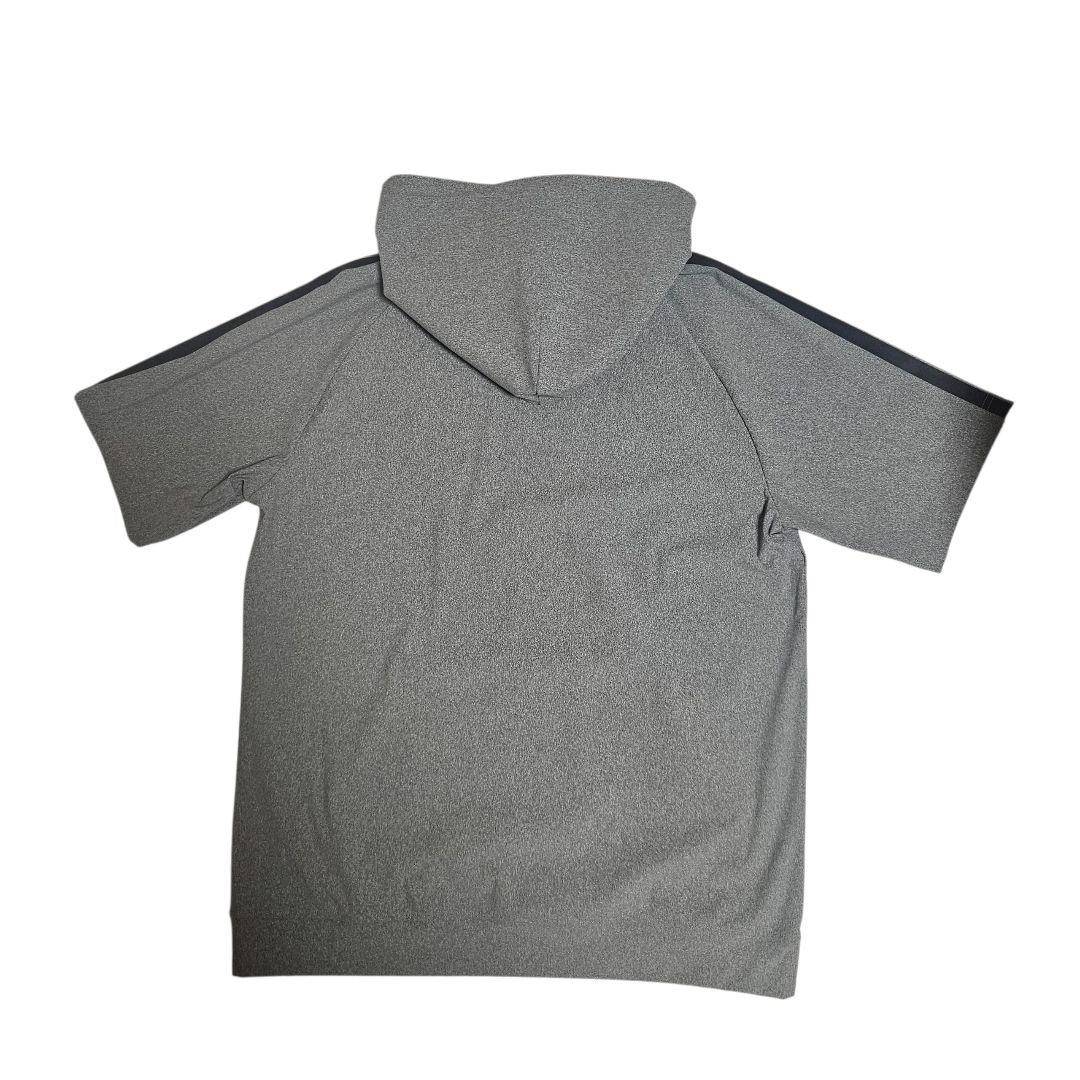 BLACKLABEL CRESTBRIDGEフード付きグレーTシャツ L