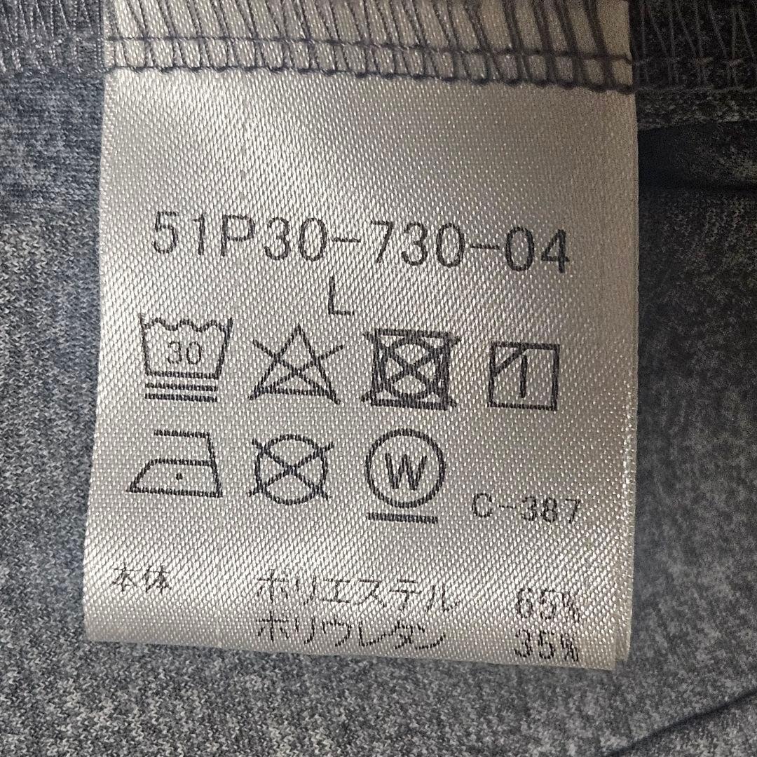 BLACKLABEL CRESTBRIDGEフード付きグレーTシャツ L