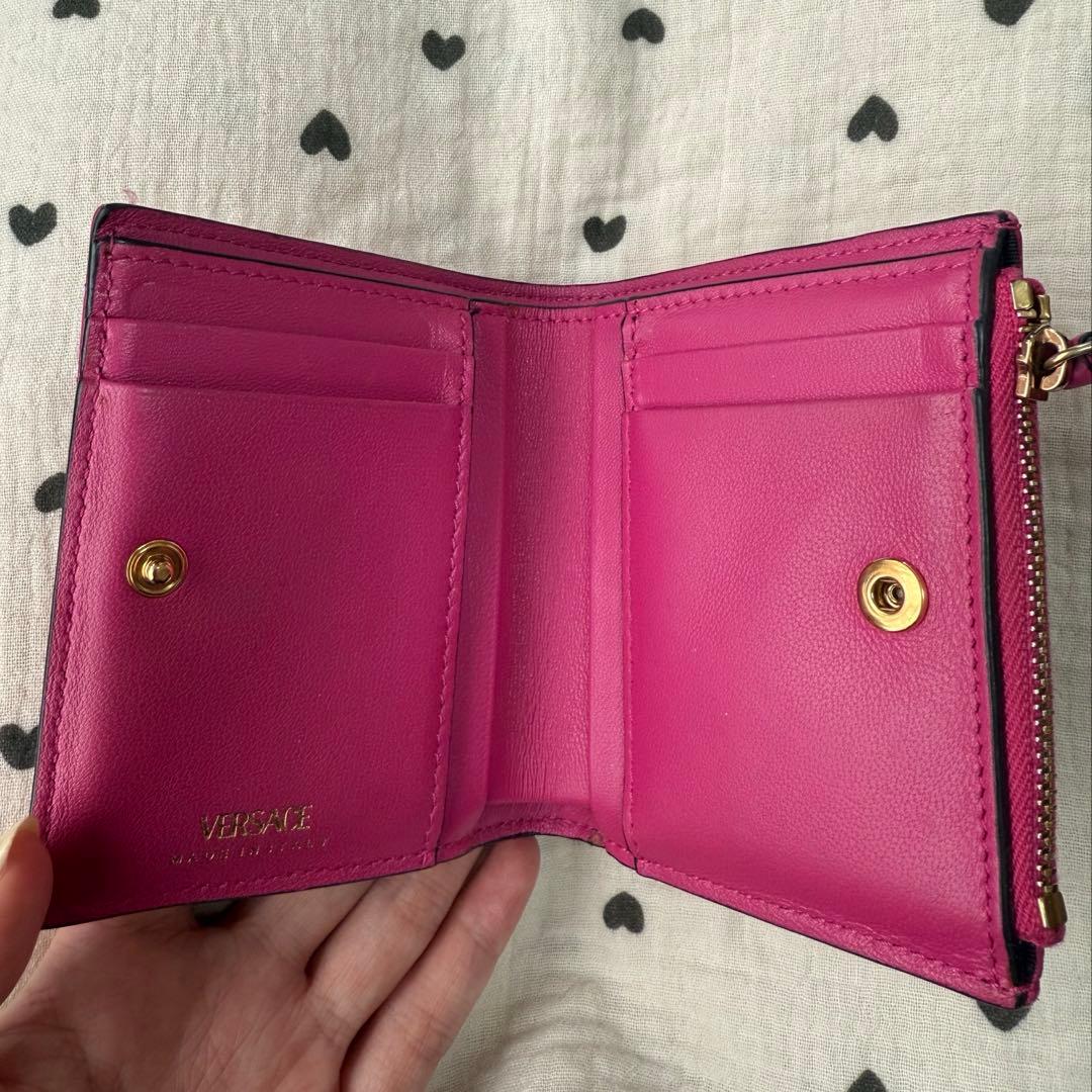 ヴェルサーチ　二つ折り財布　versace