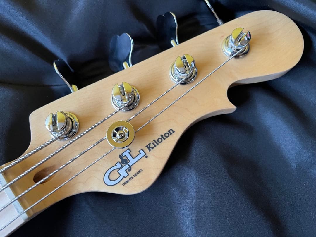 G&L kilotonトリビュートシリーズ　キルトン　新品ケース付 エレキベース
