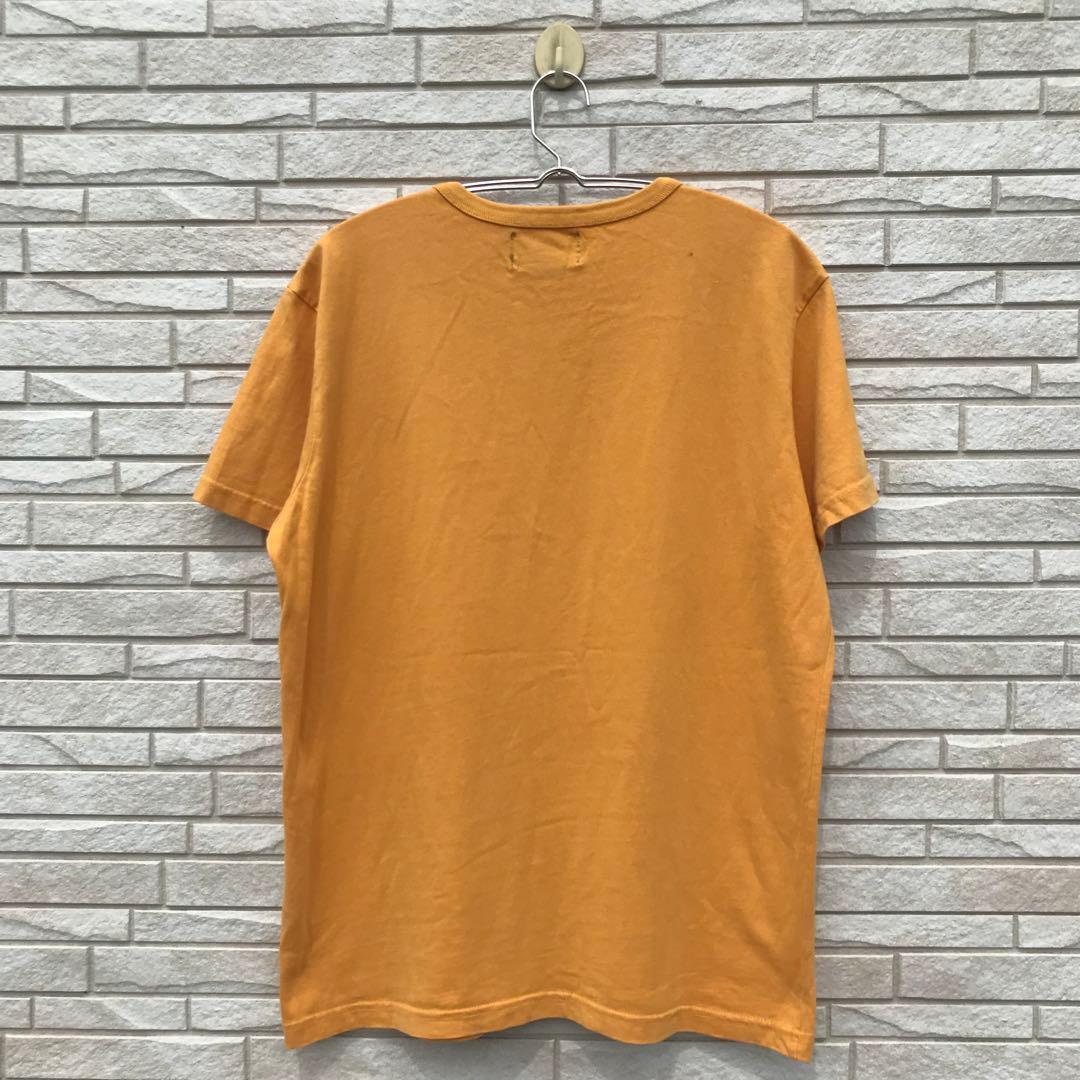 ダブルアールエル　Tシャツ　L　イエロー　錨