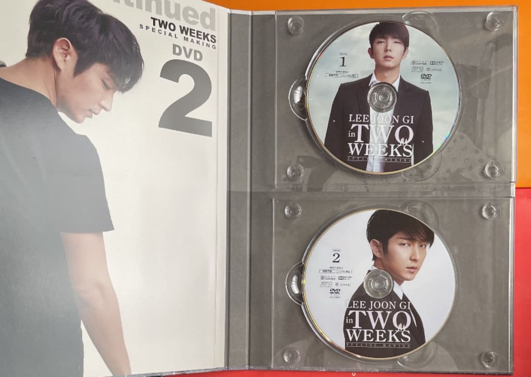 イ・ジュンギ in TWO WEEKS スペシャルメイキング DVD 1+2