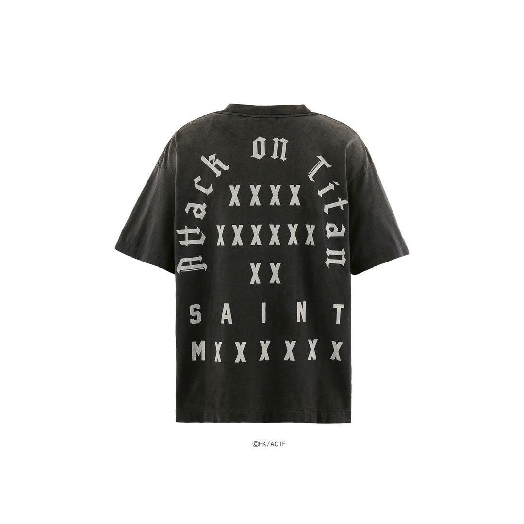 SAINT Mxxxxxxx X 進撃の巨人 Tee XXL