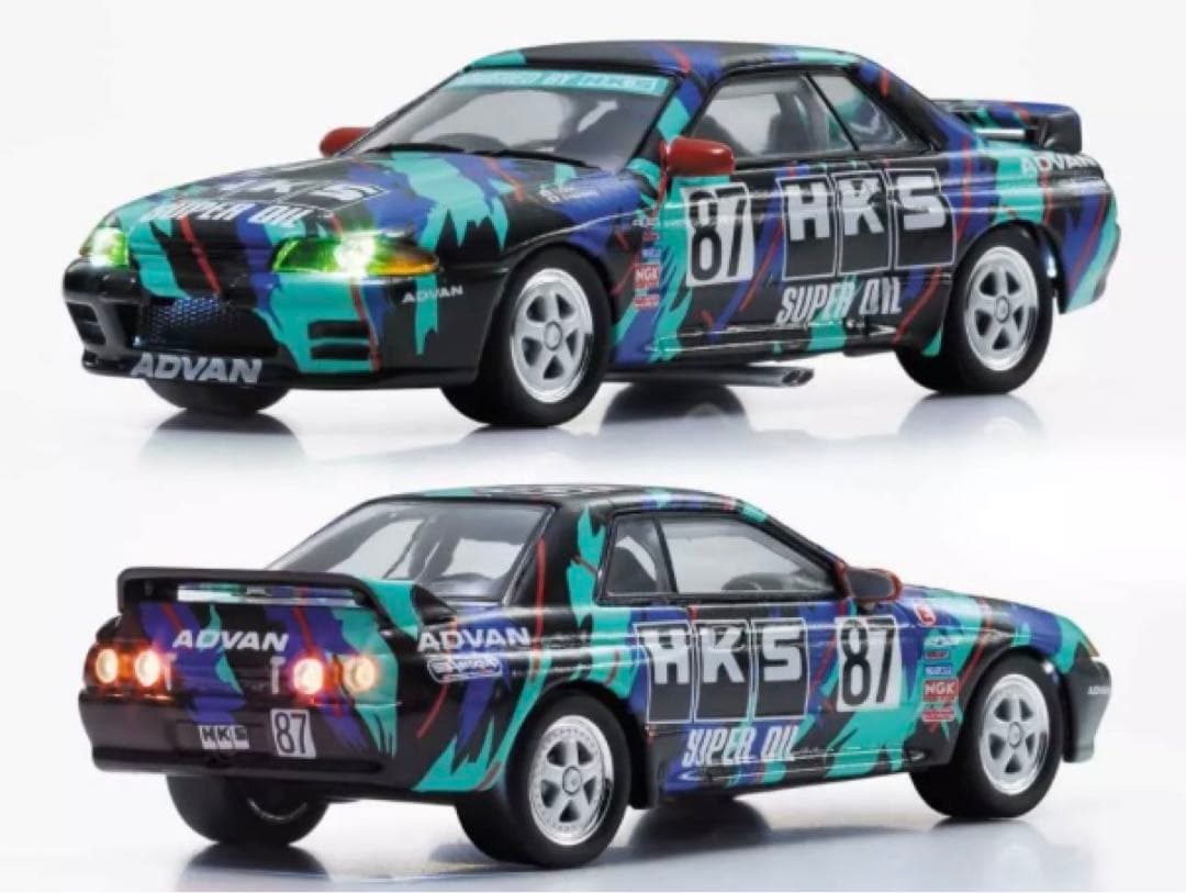京商 ミニカー&ブック MOTN 25 HKS スカイライン GT-R Gr.A