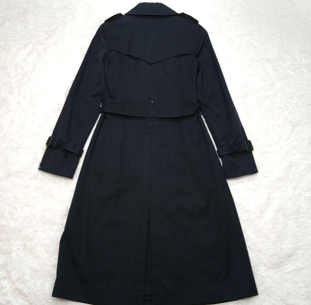 極美品　ユナイテッドアローズ　トレンチコート　マキシ丈　ネイビー　Sサイズ