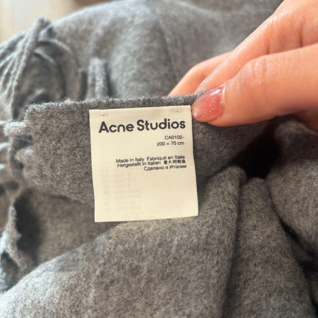 Acne Studios フリンジスカーフ マフラー