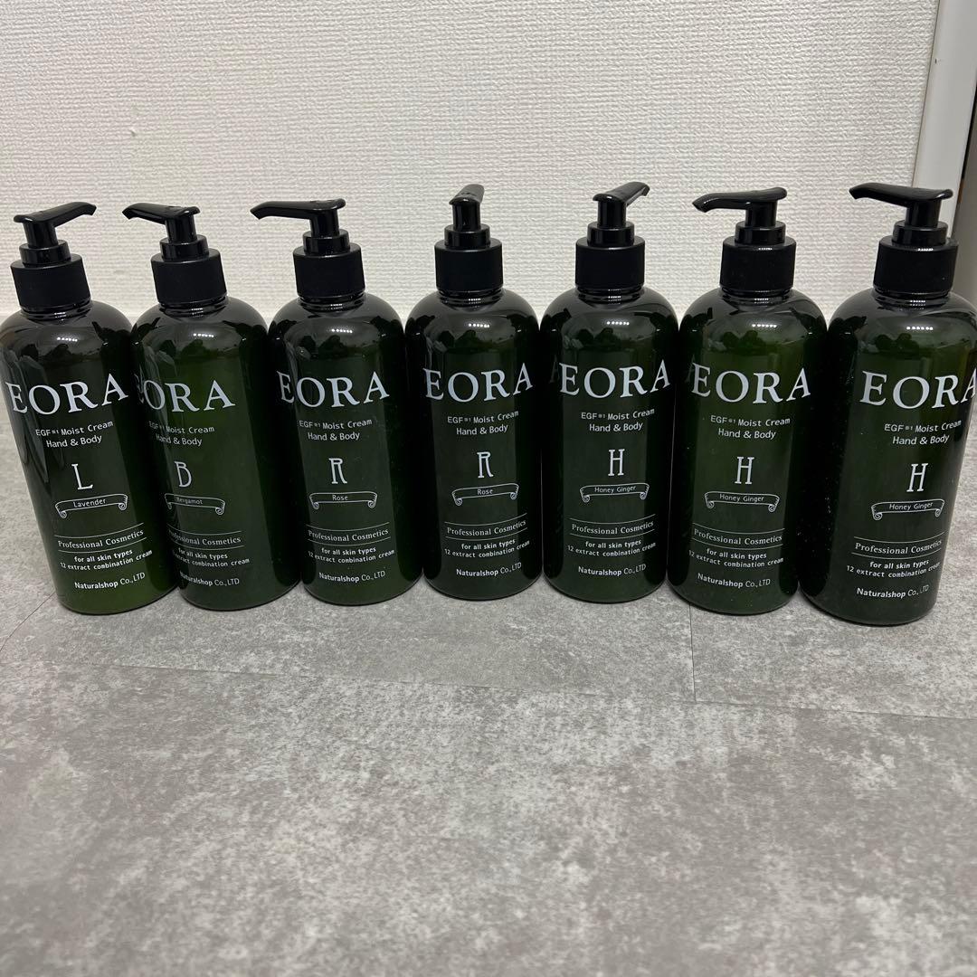 新品EORA ハンド＆ボディークリーム　ローズ、ハニージンジャー、ラベンダー