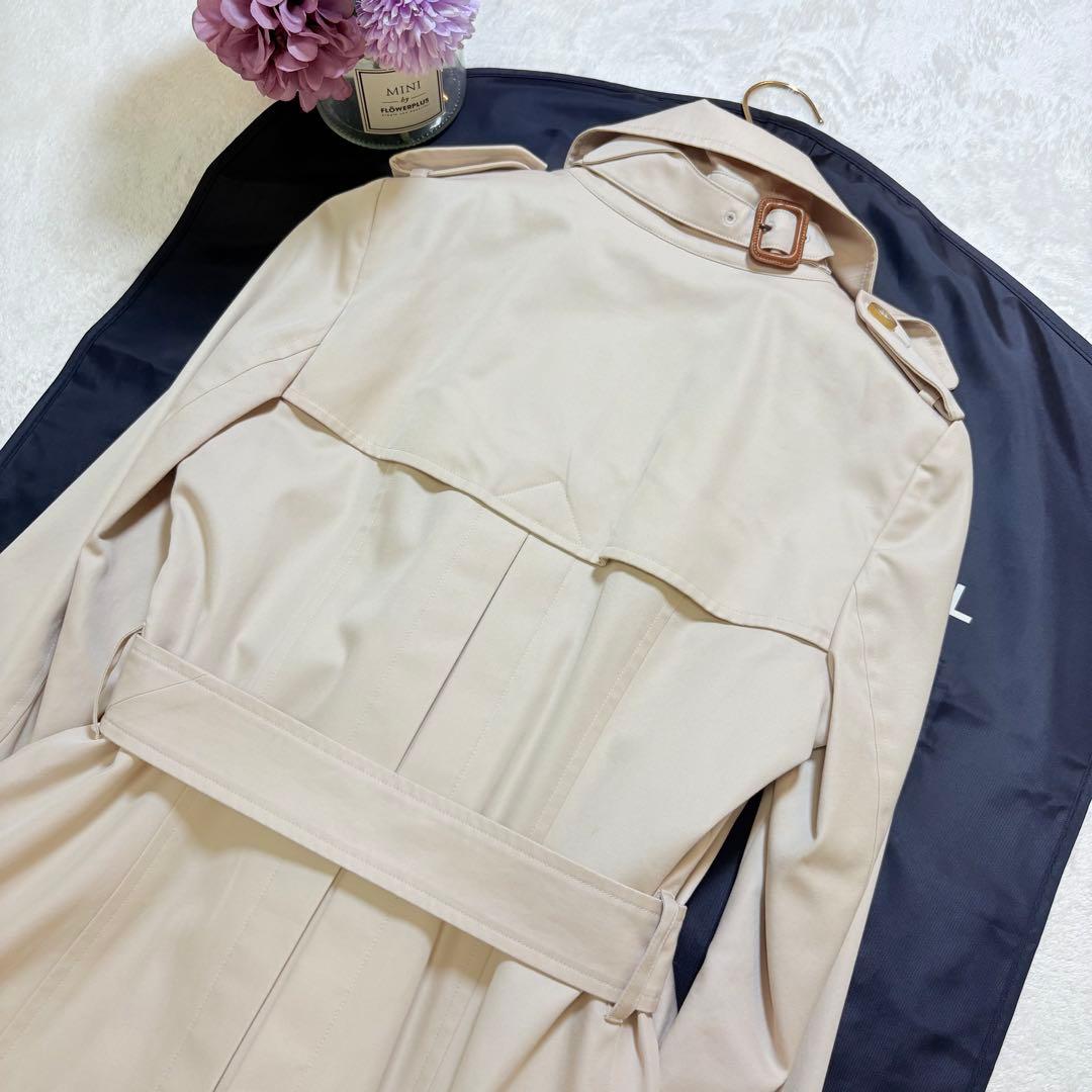 美品　マッキントッシュロンドン　ライナー付　トレンチコート　ダブル　ベージュ36