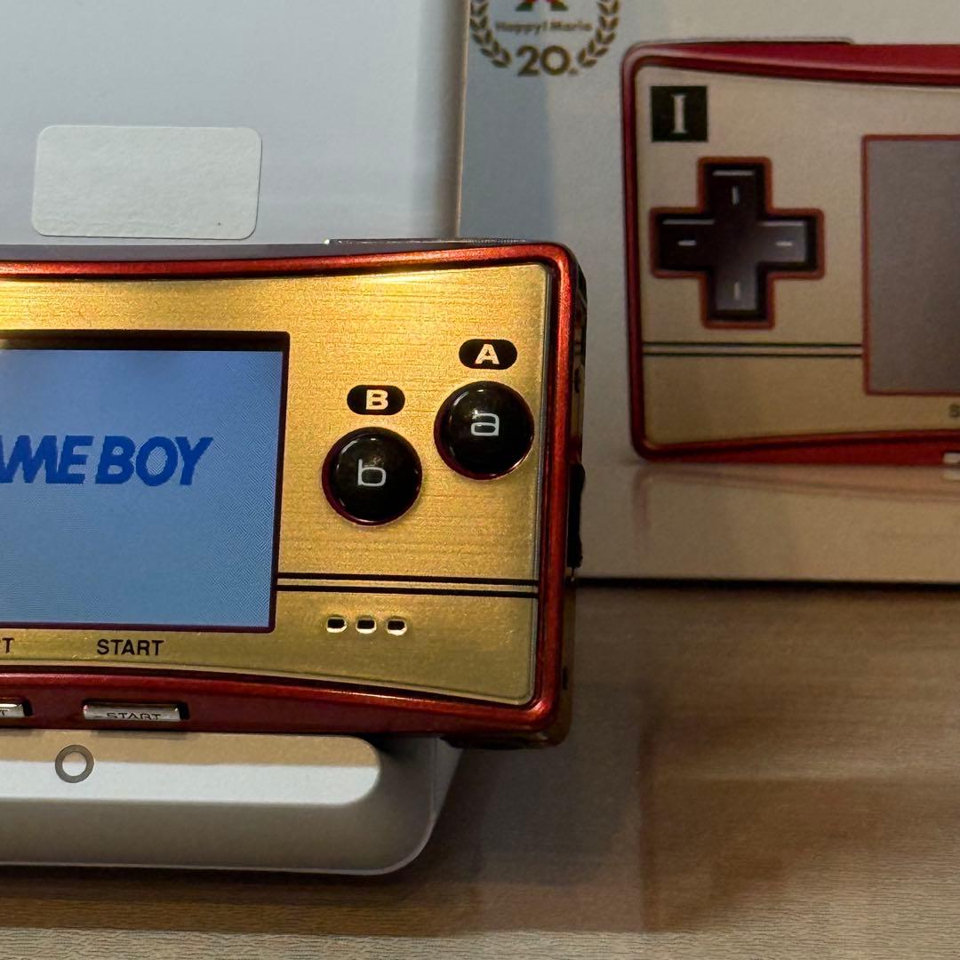 7-107 ゲームボーイミクロ 本体 ファミコン 箱付き