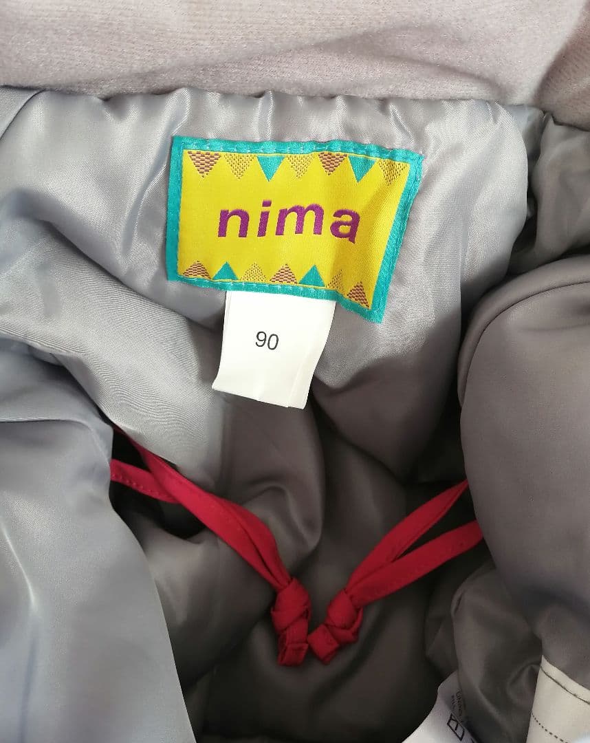 【みい】キッズ 女の子 90 NIMA スキーウェア ジャンプスーツ