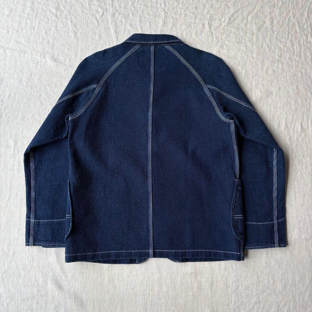 AOZORA アオゾラ 刺し子 インディゴ カバーオール 3
