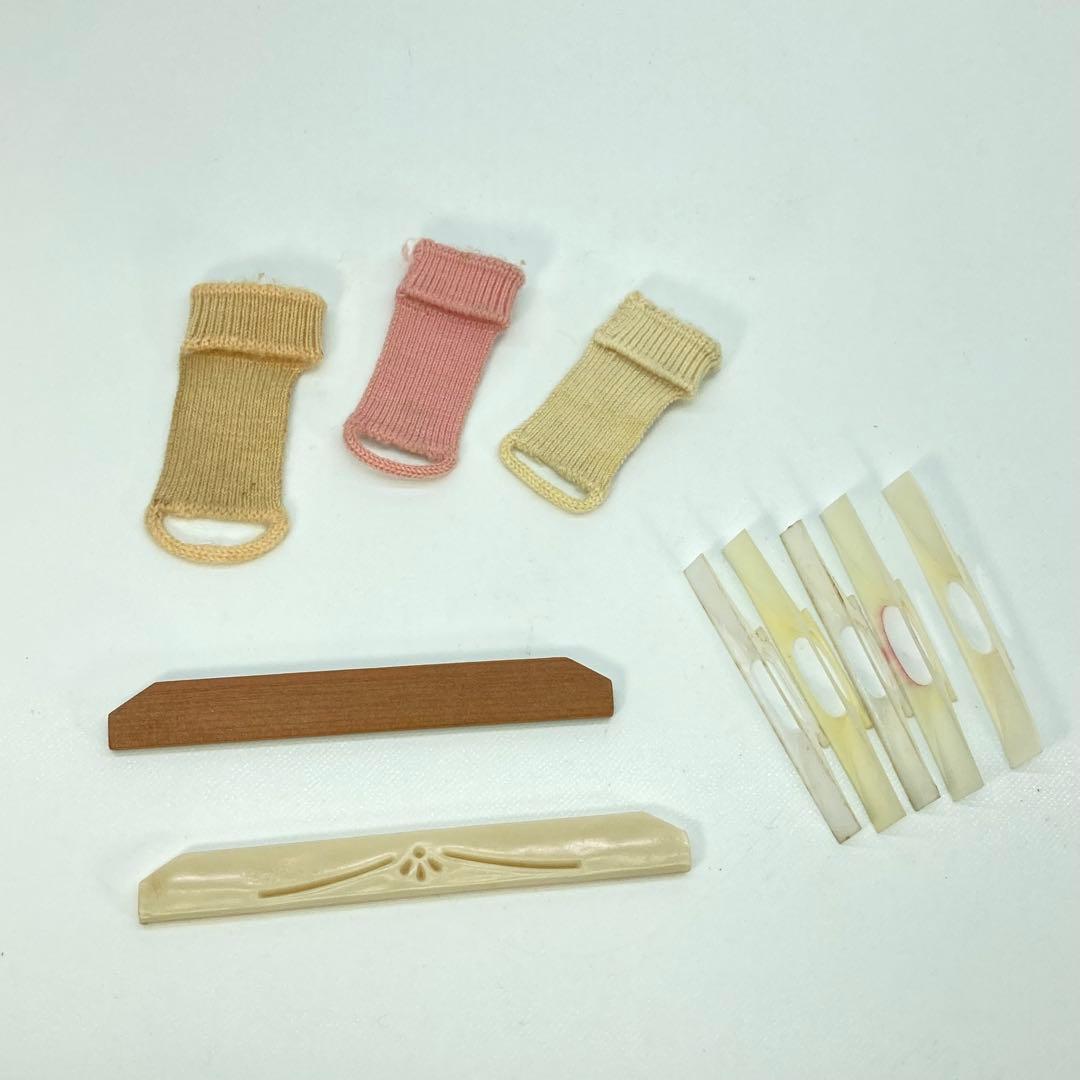 三味線 撥 バチ 2本 駒 コマ 道具 小物 セット 和楽器 木製 木撥 民謡