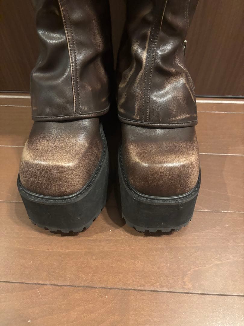 CHUNK SOLE COVERED ブーツ