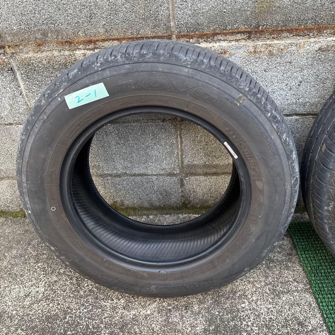 TOYO 195/65R15 2本　24年製　中古品　2