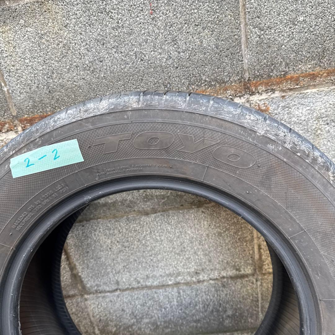 TOYO 195/65R15 2本　24年製　中古品　2