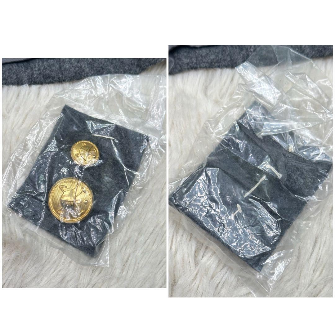 ✨美品✨ラルフローレン ウール100% ブレザー 金ボタン グレー 7号 S