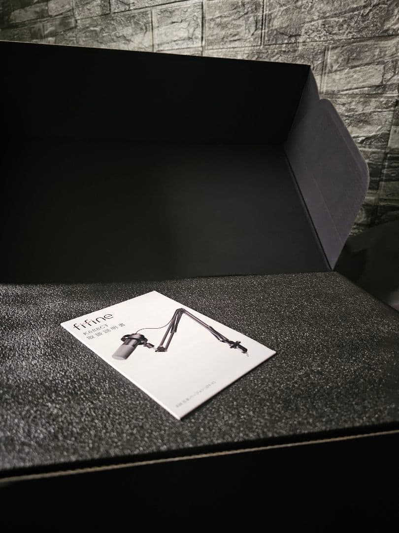 FIFINE K688CT コンデンサーマイク2〜3ヶ月使用・美品・付属品完備