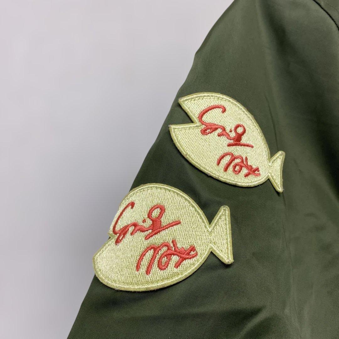 ♦︎美品♦︎ スプラトゥーン3 サーモンラン ジャケット Mサイズ MA-1