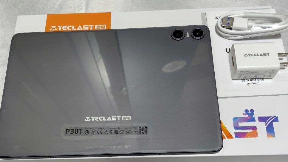 TECLAST P30T タブレット 本体 充電器付き