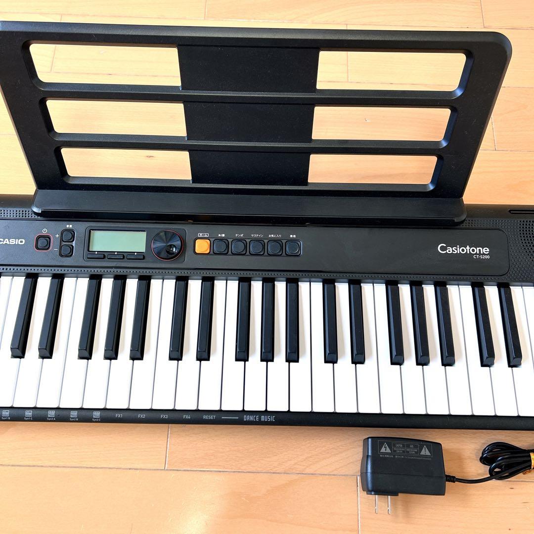 CASIO Casiotone CT-S200 61鍵 ブラック