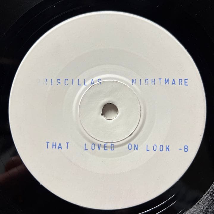 PRICILLAS. NIGHTMARE テストプレス ロカビリー　サイコビリー