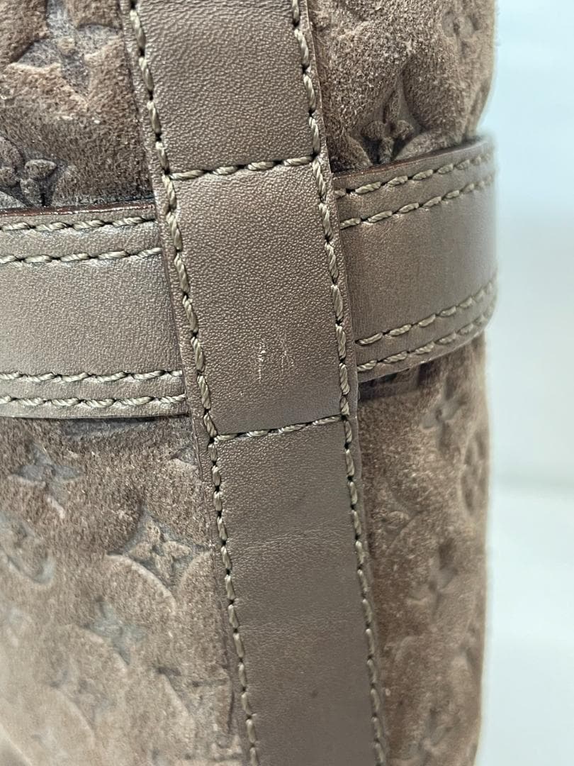 ◆LOUIS VUITTON ムートンブーツ モノグラムブラウン　10374