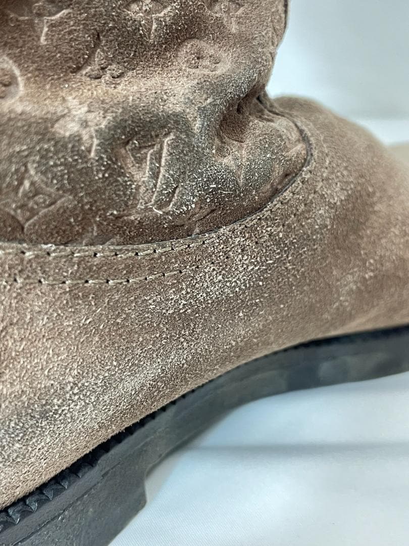 ◆LOUIS VUITTON ムートンブーツ モノグラムブラウン　10374