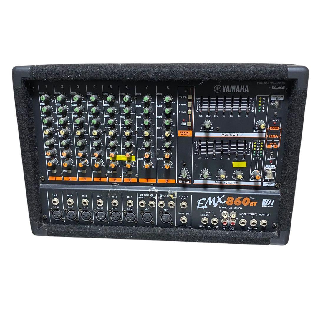 【ジャンク】YAMAHA EMX860ST パワードミキサー　音響機器