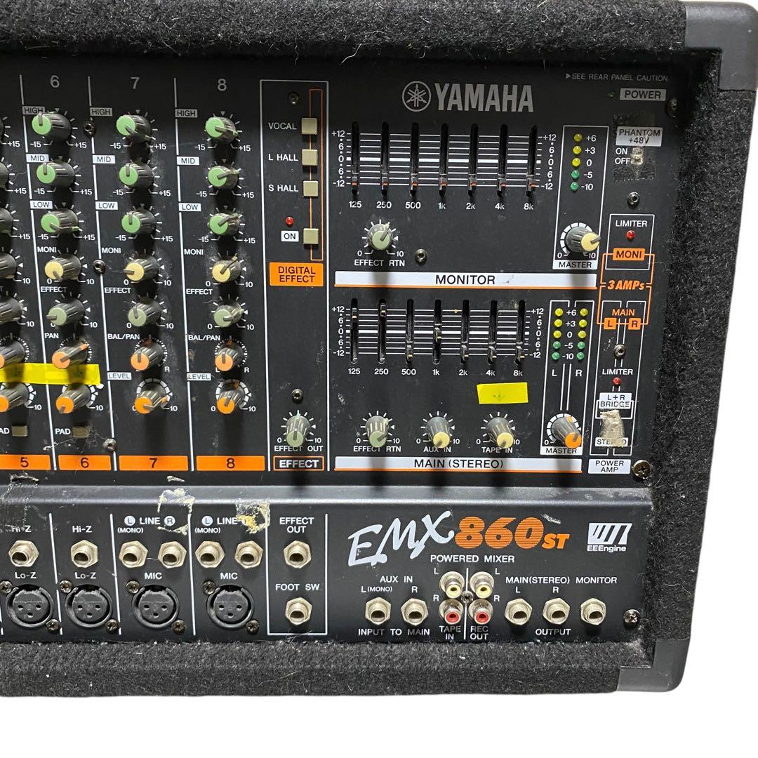 【ジャンク】YAMAHA EMX860ST パワードミキサー　音響機器