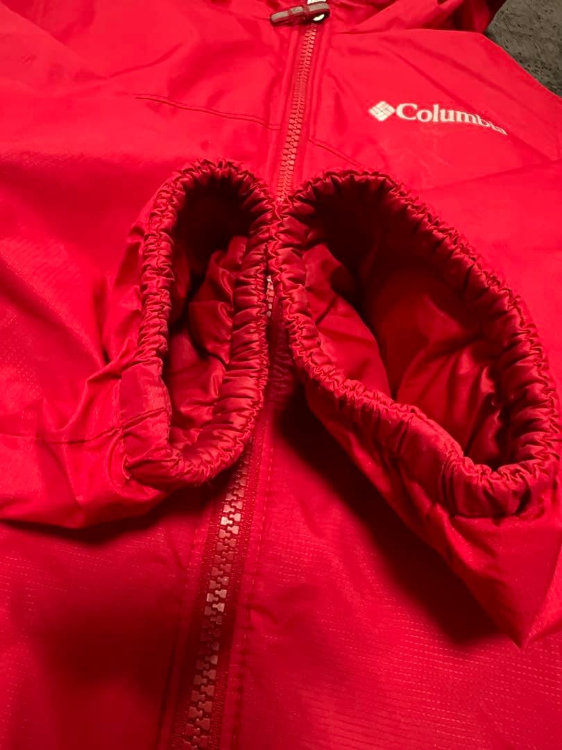 Columbia 子供用 キッズ スキーウェア スノーウェア 赤 青 120