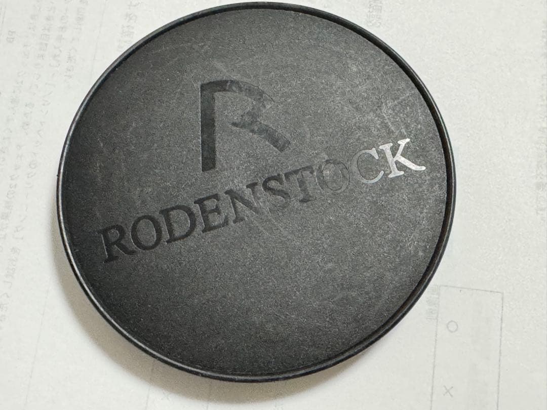 110mm RODENSTOCK 大判 レンズ交換レンズフロントキャップ