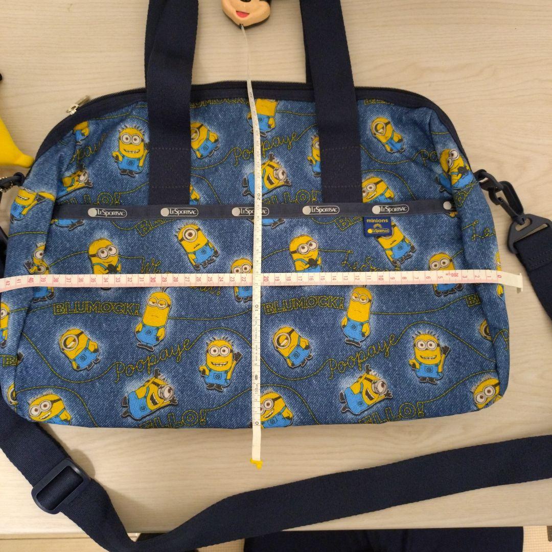 ♡美品♡ ミニオンズ　レスポートサック　 ボストンバッグ 　デニム風