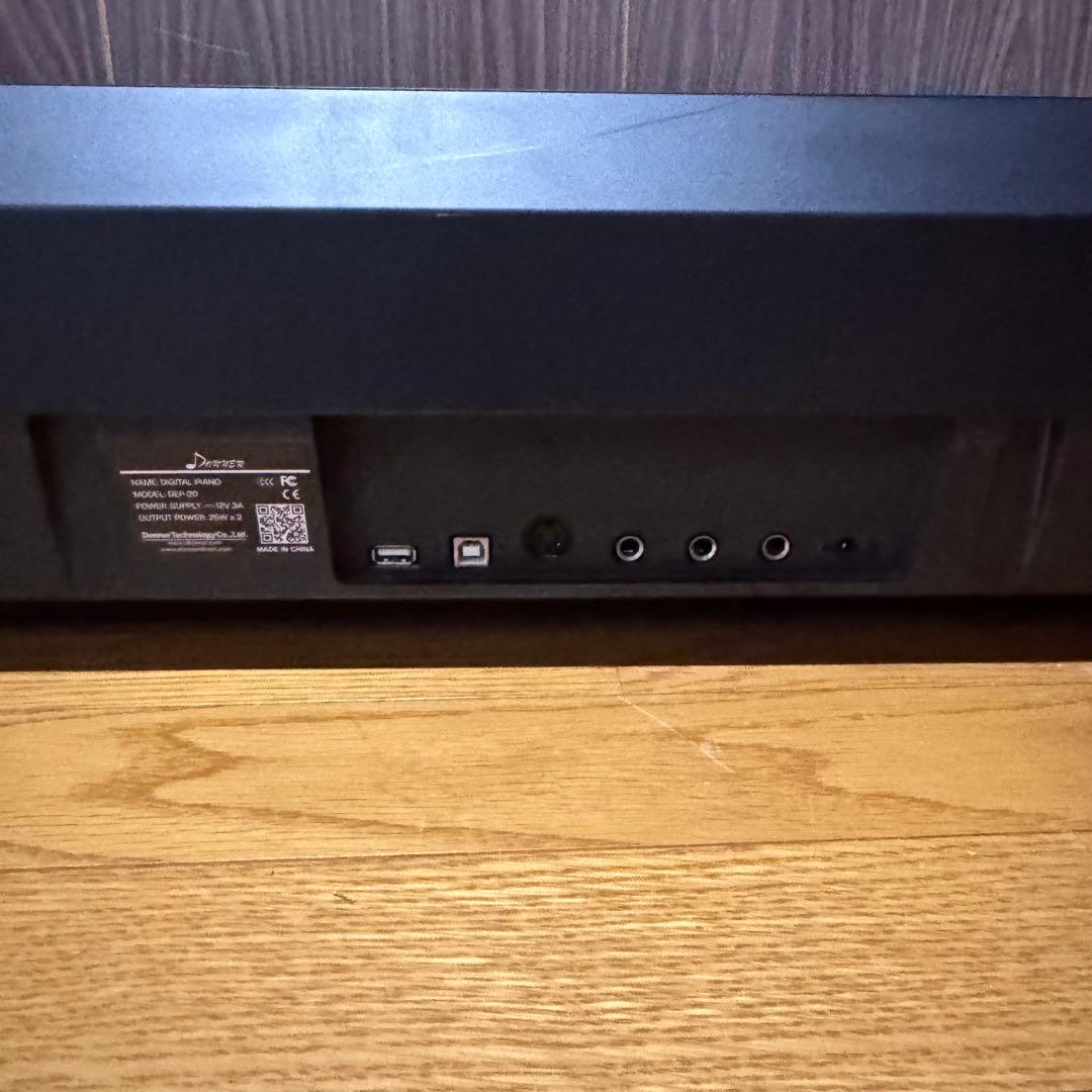 Donner 88鍵盤　電子ピアノ　DEP-20 ペダル付き