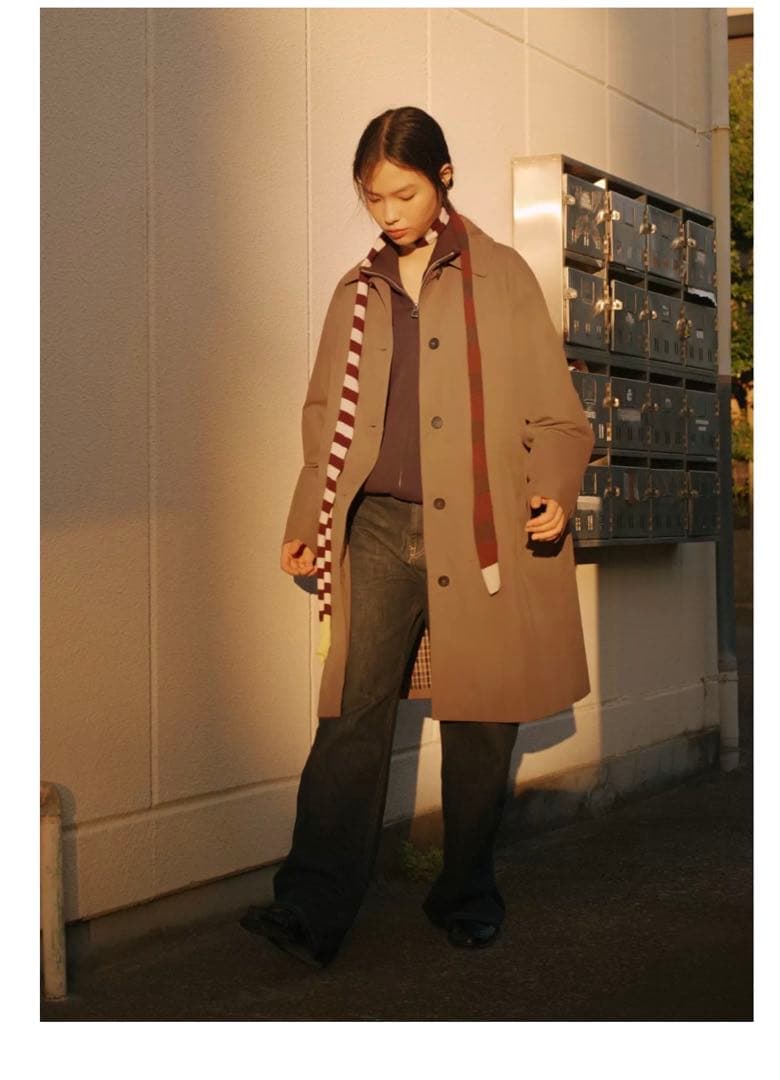 新品タグ付ZARA コート　茶