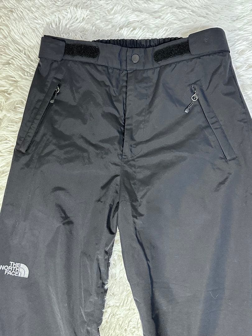 極美品 ノースフェイス スクープパンツスキー スノーボードウェア 黒