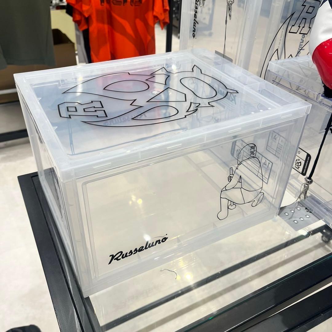 新品 ラッセルノ シューズボックス シューズケース タワーボックス 3個セット