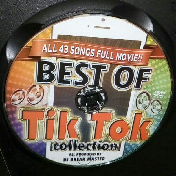 Tik Tok コレクション　４３曲　DVD　❤＊＊　メルカリ便　除菌発送！