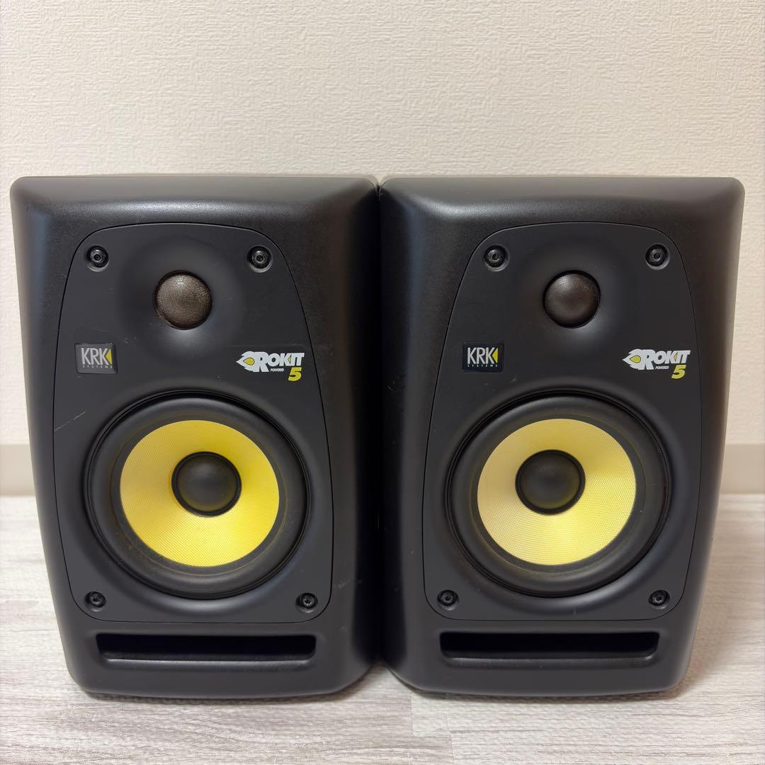 【動作確認済み・中古】KRK Rokit 5 スタジオモニタースピーカーセット