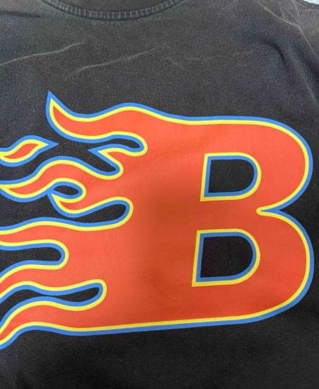 BALENCIAGA バレンシアガ Flame-B Logo Tシャツ