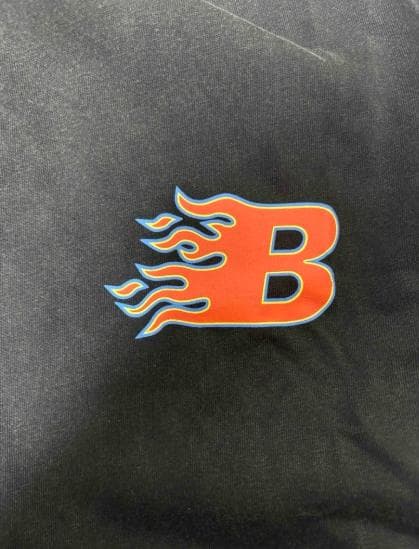 BALENCIAGA バレンシアガ Flame-B Logo Tシャツ